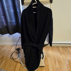 Men's Bathrobe Navy Blue L/XL Excellent Used Condition